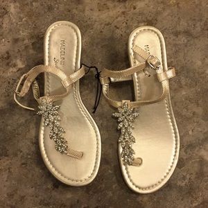 Crystal, little wedged, Sandals